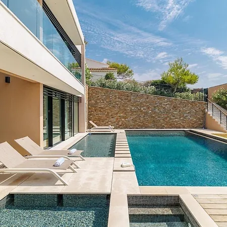 شقة Beautiful House In Theoule-sur-mer *